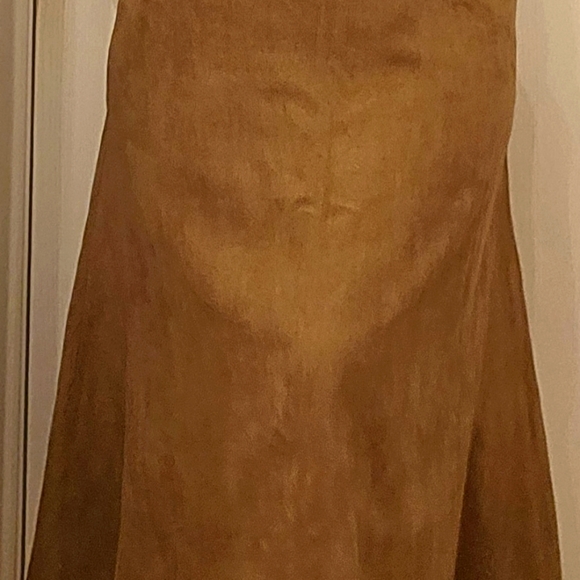 JM Collection Women's MIDI Skirt Light Brown (Size 8) - Picture 8 of 9